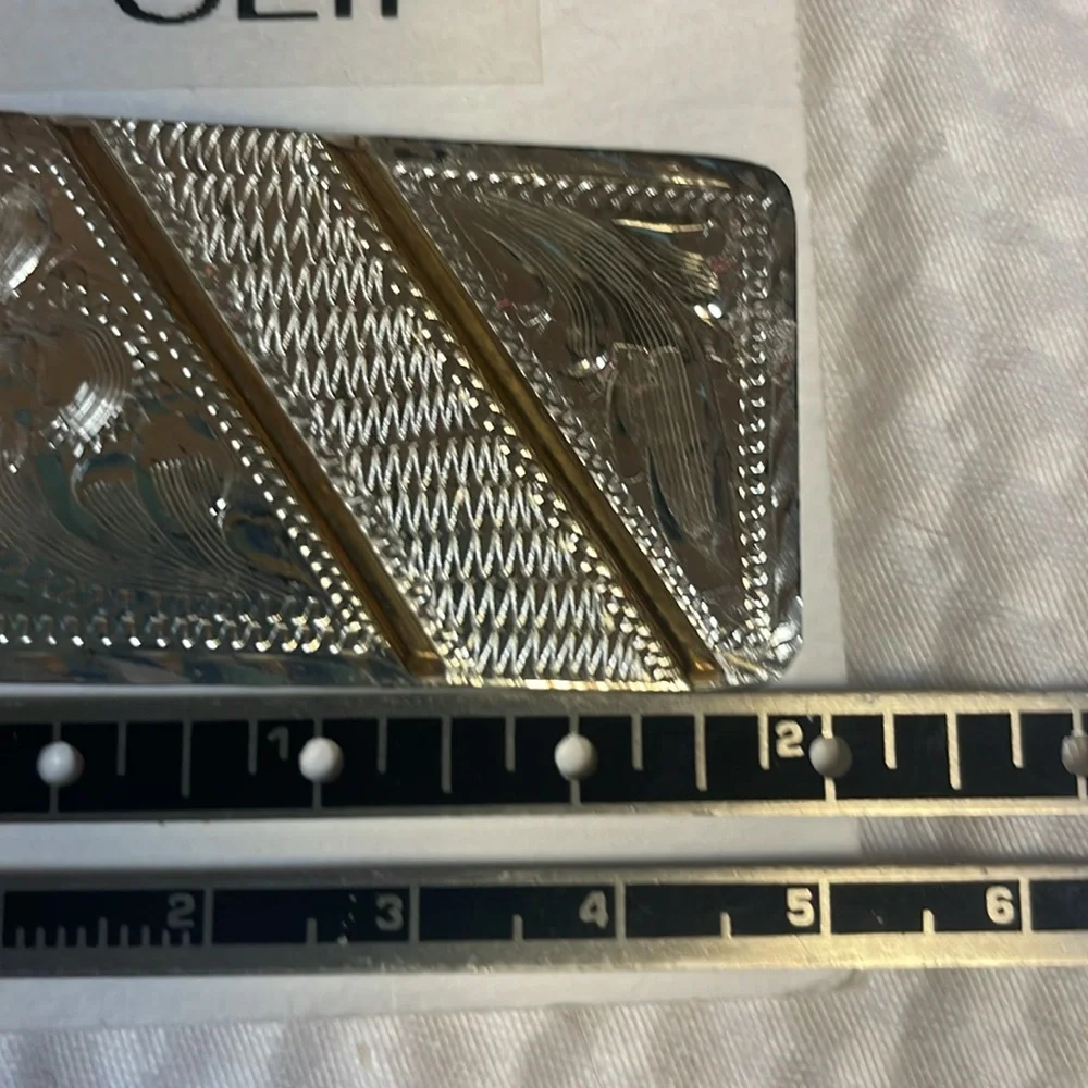 Money clip stamped Mexico